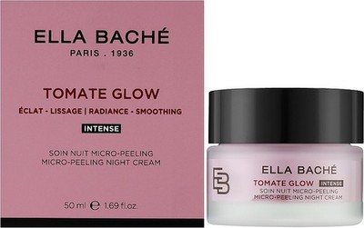 Ella Baché Tomate Glow Nachtpflege Micro-Peeling Glanz- Glättung (Gesicht) 50ml
