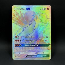 Pokémon Entei GX 74/73 LP Hyper Secret Rainbow Rare Shining Legends on eBay