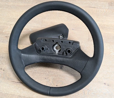 NEU LEDER Lenkrad für Aixam A540 400 1990-1998 Citroen AX ZX - Bild 1 von 4
