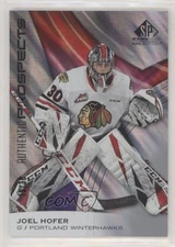 2019-20 Upper Deck SP Game Used CHL Edition 15/30 Joel Hofer #63 b3q