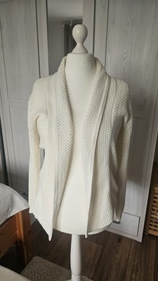 Vero Moda Cardigan Strickjacke Sommerjacke, Gr. M, Weiß/Wollweiß