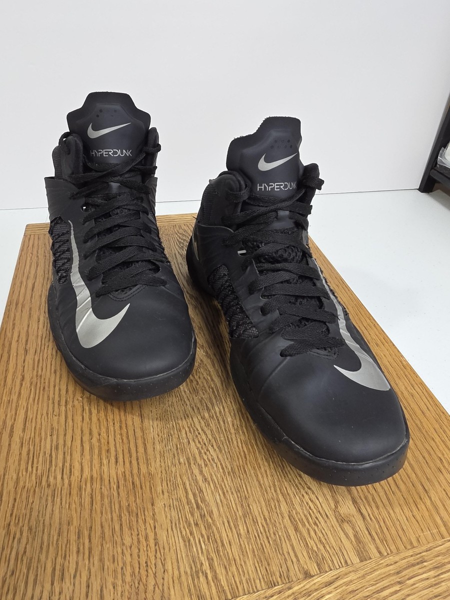 Nike Hyperdunk Shoes Mens Size 7Y Black Silver Basketball  display picture 2