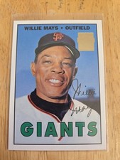 1996 Topps Baseball Willie Mays Commemorative Reprint Card #200