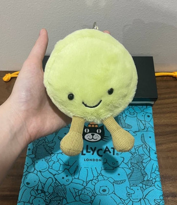 Jellycat Amuseables Max Macaron Plush Toy Pistachio Green Soft Doll -NWT 2026