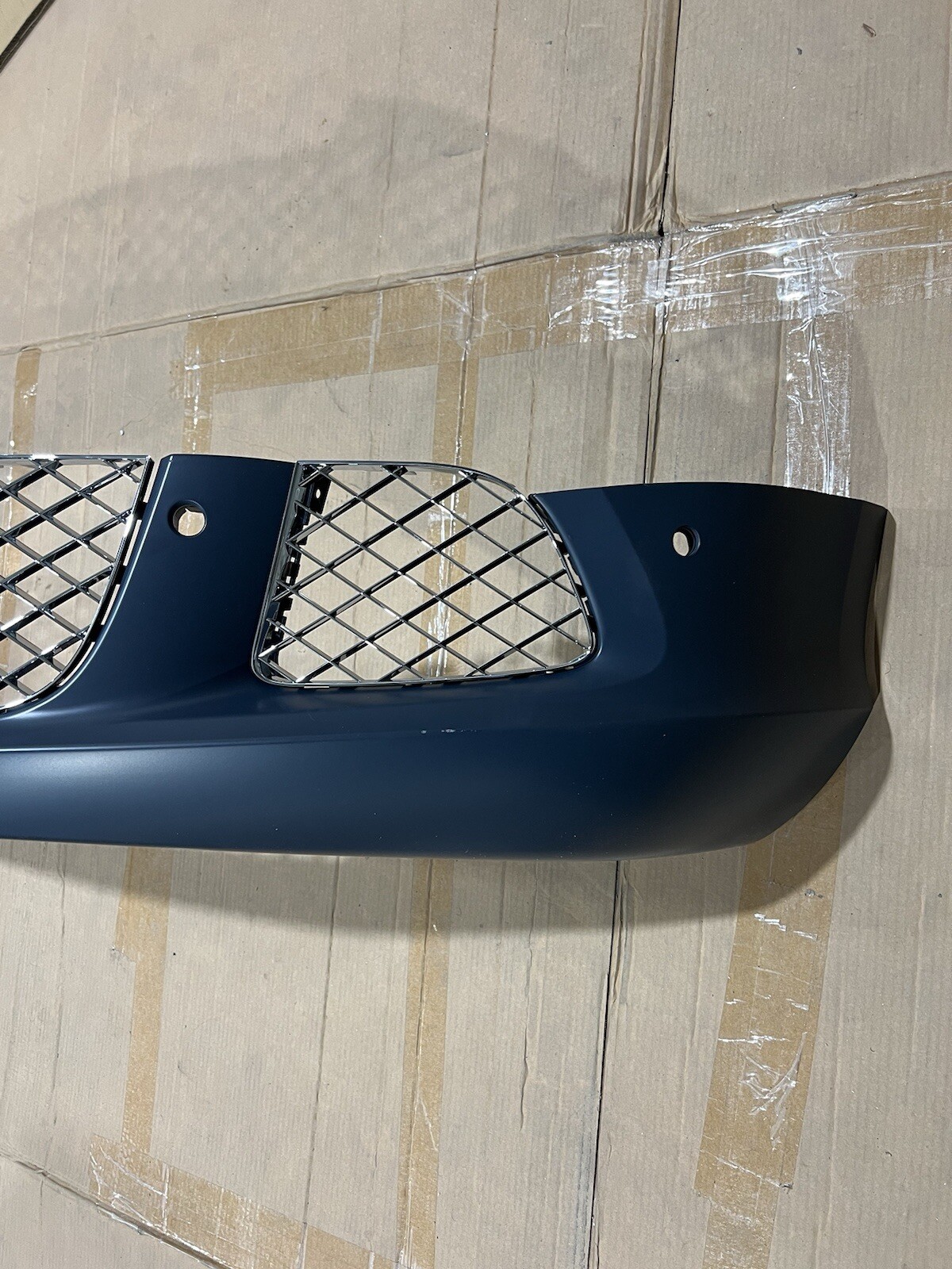 2012-2015 Bentley Continental GT GTC Front Bumper Cover Grille Set Chrome W12