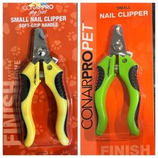 Conair PRO PET Small Nail Clipper w/ Soft-Grip Handle PGFNCS - YOU CHOOSE COLOR