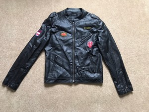 rolling stones patch jacket
