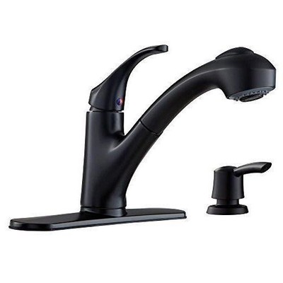 New Pfister Shelton Pullout Kitchen Faucet Matte Black F Wkp