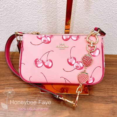Nwt Coach Nolita 19 With Cherry Print CR827 (Fast shipping out