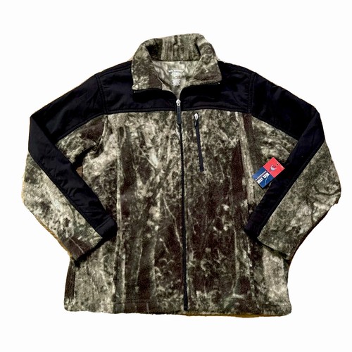 NWT~REEL LEGENDS-Kids M/Medium Camouflage/Black Camo W/Pockets Coat Jacket - Picture 2 of 11