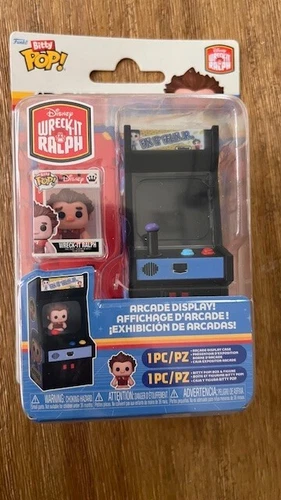 Wreck It Ralph Funko Pop! Bitty Arcade Display Wondercon 2025 Exclusive Disney
