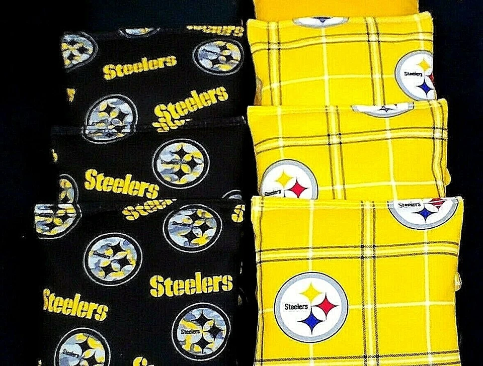  PITTSBURGH STEELERS 8 Camuflado BOLSA DE FRIJOLES CORNHOLE ARROJAR BAGGO NFL Calidad ¡Hecha a mano! Foto 2 de 2