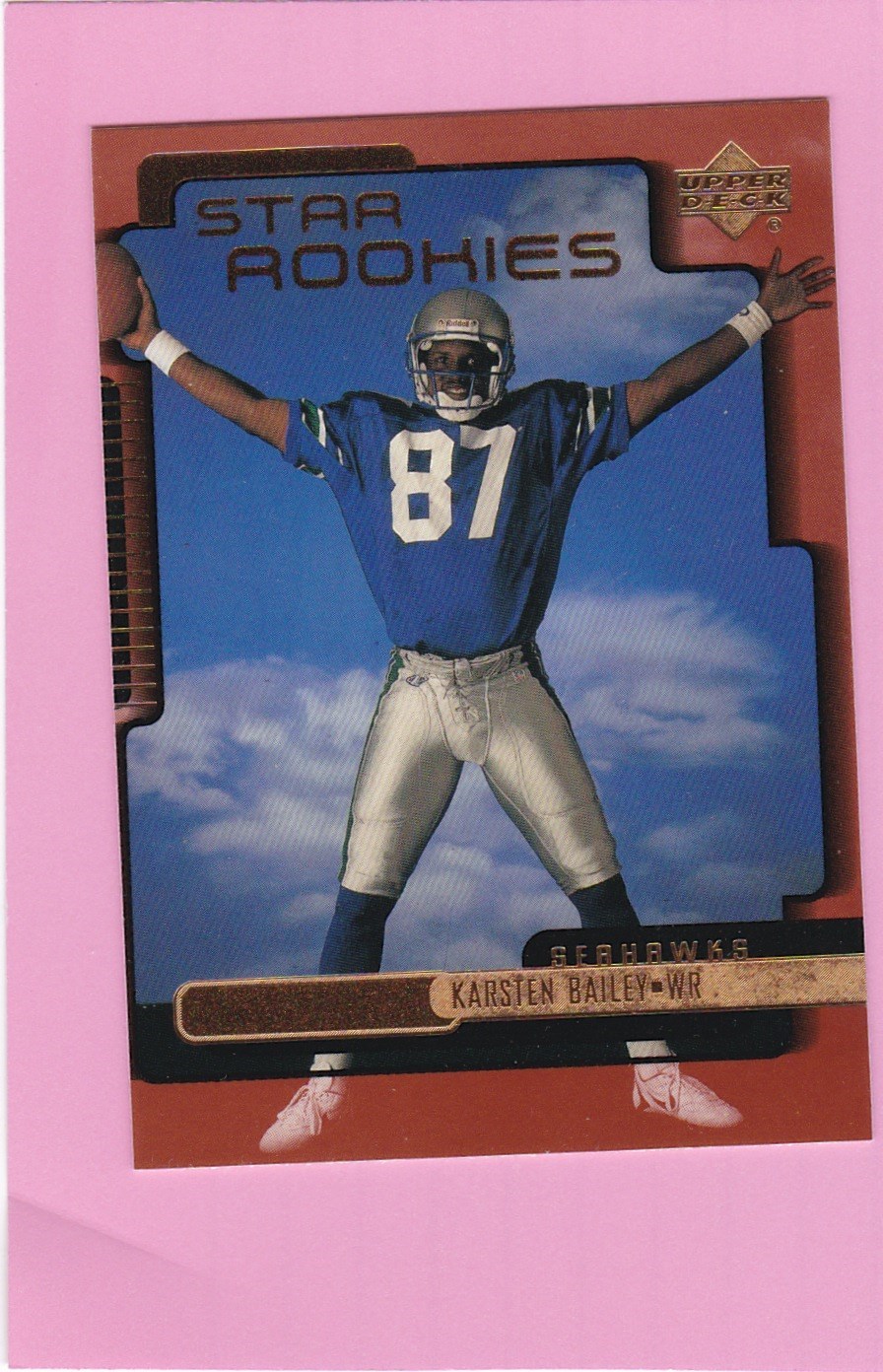 1999 UPPER DECK #265  KARSTEN BAILEY  RC  (Seahawks)