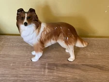 Coopercraft Pottery Rough Collie Dog
