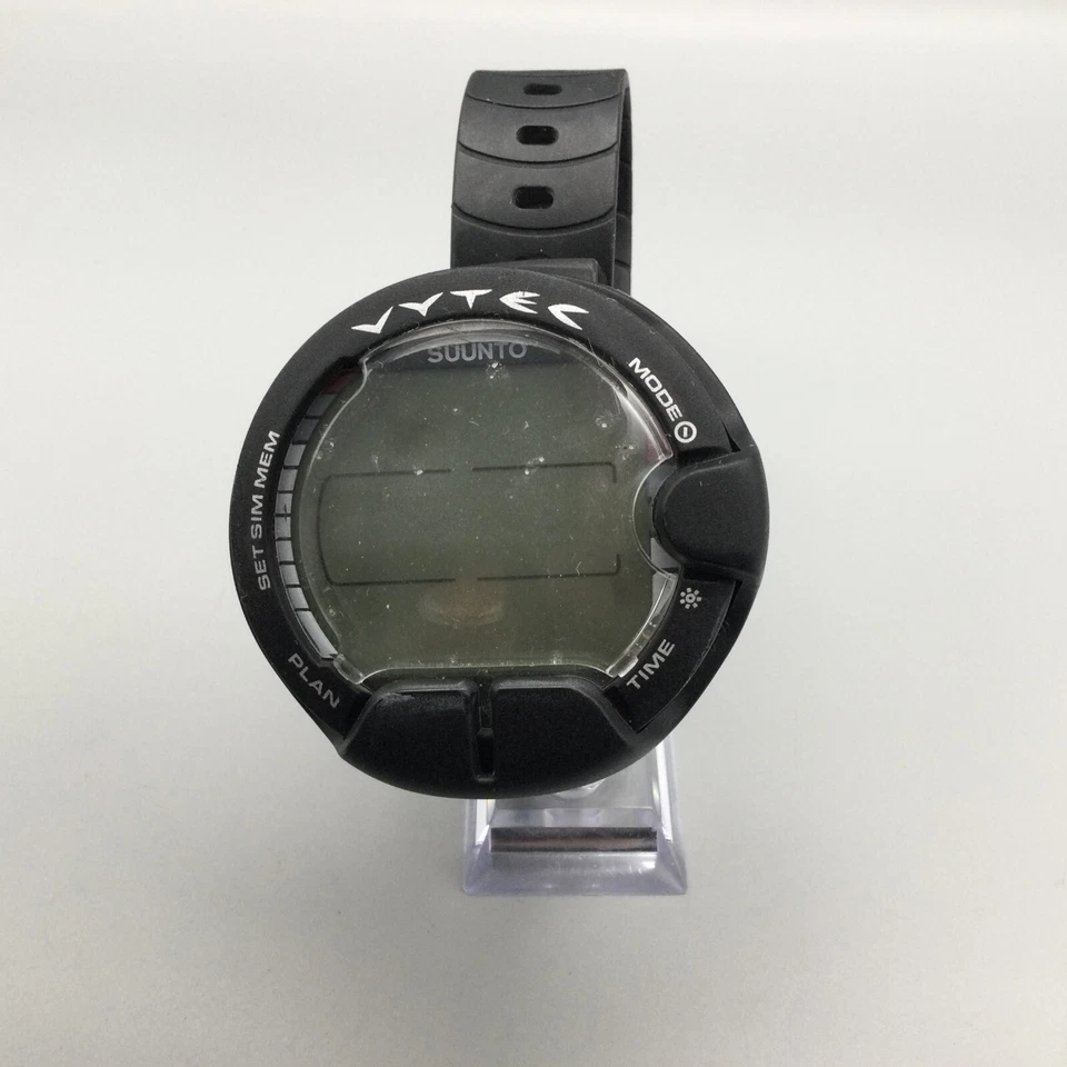 Reloj Suunto Vytec Hombre 64mm Negro ROTO PARA REPUESTOS O REPARACIÓN Foto 2 de 4