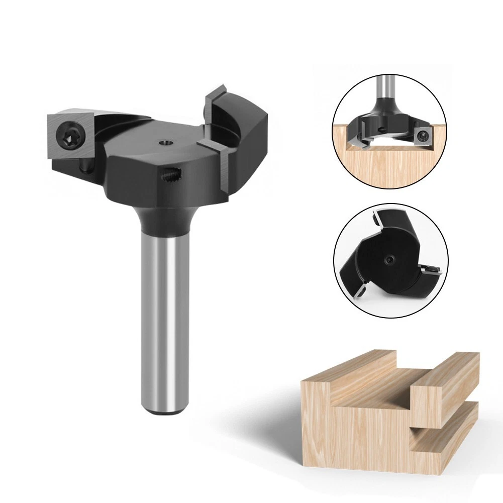 Milling Cutter Planer Bit Three Edge T shape Wood Planer Bit
