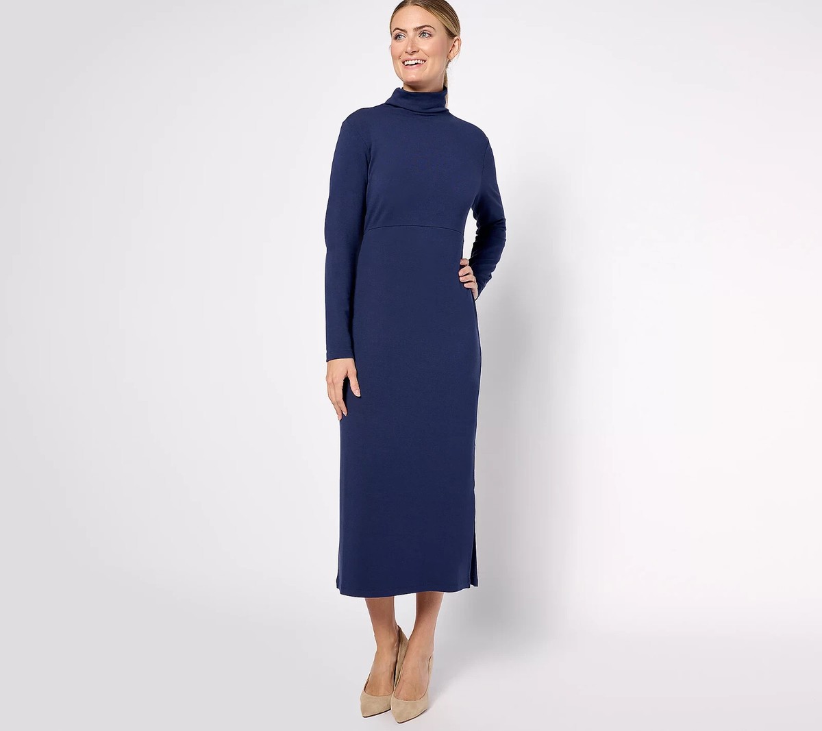 formal dress tummy control Midi Dress with Tummy Control – Carter-Monroe main image 0