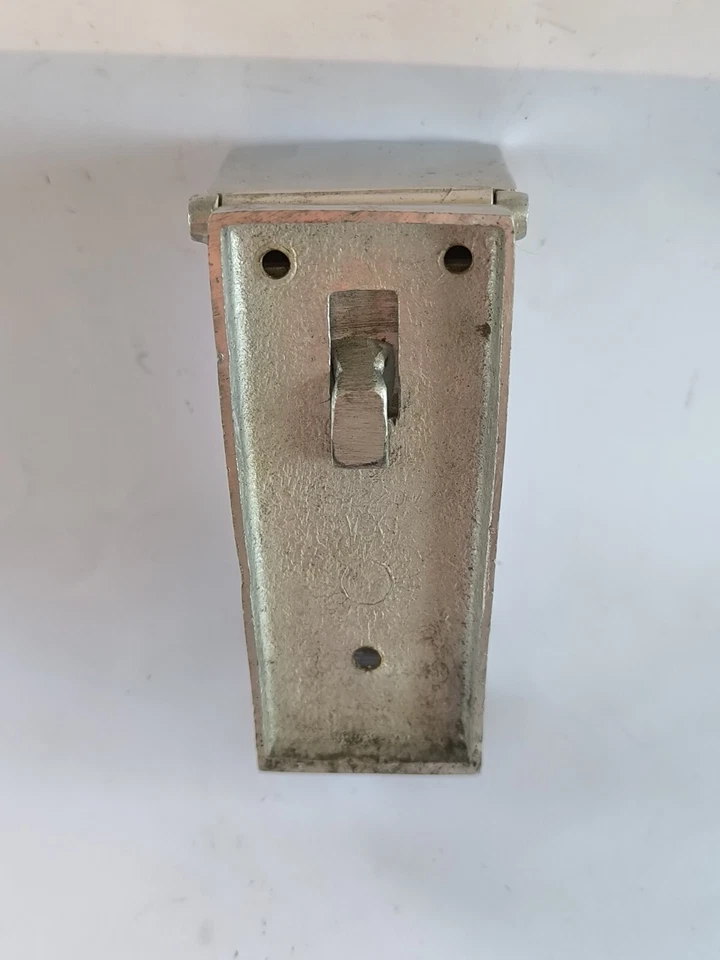 Cendrier ancien de la SNCF en aluminium basculant VINTAGE Collection Retro - Photo 3/4