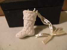 PANDORA 2012 STOCKING PORCELAIN ORNAMENT NEW IN BOX