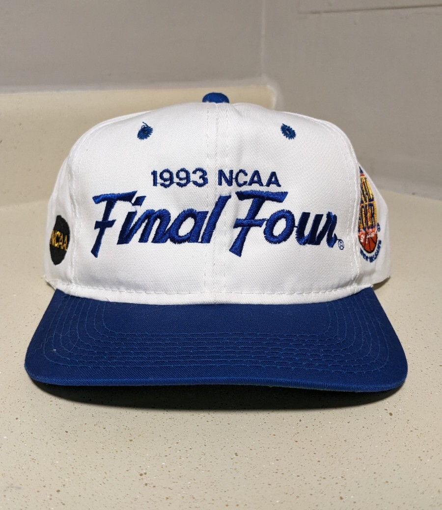 Vintage 1993 NCAA Final Four Sports Specialties Script Snapback