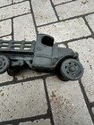 Antique 1930'S A.C. Williams Cast Iron Mack C-Cab Stake Truck - Green — photo 10