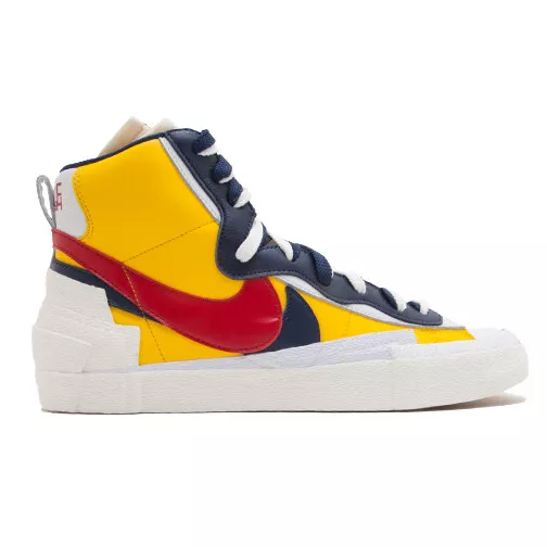 Nike Blazer Mid x Sacai Maize Navy 2019 for Sale | Authenticity