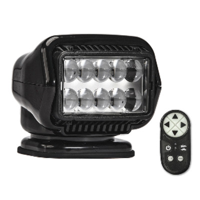Golight Stryker St Serie Permanent Halterung Schwarz LED W/Kabellos Hand Remote