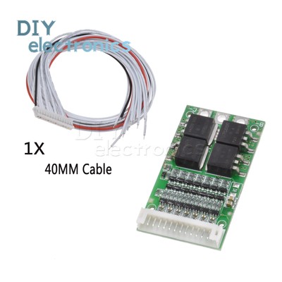 25A BMS 6-13S 3.7V BMS Lithium Li-ion 18650 Battery Protection Board US