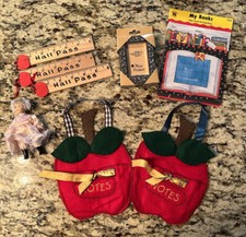 Set Of 8 Teacher Gifts Hall Pass Ruler Notes Apple