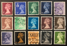 Great Britain Selection Of Queen Elizabeth II Stamps EV337