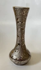 Vintage Mid Century Dixon Art Studio Vase Weeping Silver USA 6.5”