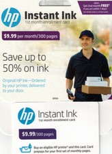 hp instant ink card