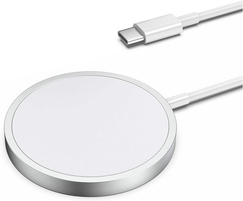 Caricabatteria wireless veloce 15 W per Apple MagSafe iPhone 15 14 13 12 11 XR XS Pro Max - Foto 2 di 22