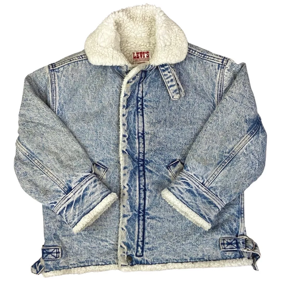 Levi's best sale shearling jacket