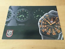 Booklet Brochure LUMINOX - 3050 & 3950 Series - Navy Seal - For Collectors