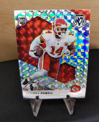 Panini 2021 Mosaic - Cornell Powell - #340 - Rookie Silver Mosaic - Chiefs