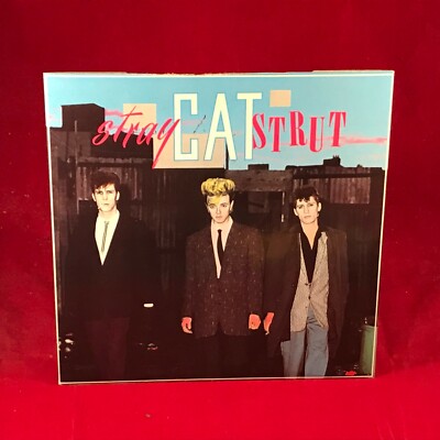 STRAY CATS Stray Cat Strut 1981 UK 7'' vinyl single original 45 record ~