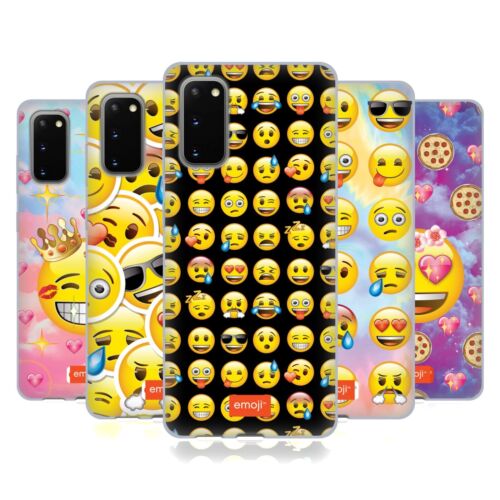 OFFICIAL emoji® SMILEYS SOFT GEL CASE FOR SAMSUNG PHONES 1 - Photo 1 sur 10