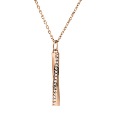 BOSS Women's Necklace with Pendant 1580131 Stainless Steel Gold Tone