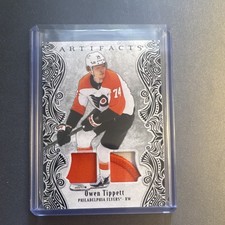 Upper Deck Artifacts 2025-26 Owen Tippett Flyers Black #22 3/5 Game Used