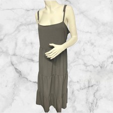 BNWOT ASOS Black Strappy Maxi Dress Size 20