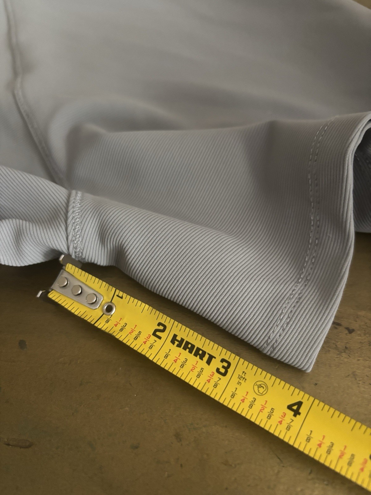 White Fox Gray Ribbed Active Romper Playsuit Wome… - image 8