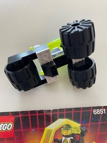 LEGO 6851 Blacktron 2 Tri-Wheeled Tyrax Complete Vintage Retired Set From 1991