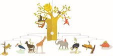 New Diego: Mobile Of The African Savannah 80x48cm By Christel Sadde Baby Kids