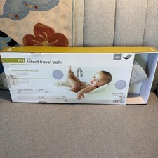 Puj Rubber Baby Bath With Original Box Fold And Go Infant Travel Tub Bathtime