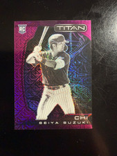 K198,765 - 2022 Panini Chronicles Titan Purple Mojo #4 Seiya Suzuki #/99