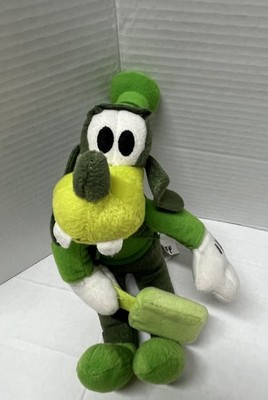 SEGA Prize DISNEY Lime Flavor Of The Month GOOFY Dog GREEN Plush W/ Popsicle