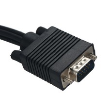 VGA To S-VIDEO 3 TV AV Converter Cable Adapter 3 Female Converter Cable
