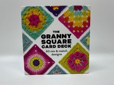 The Granny Square Card Deck 50 Mix  Match Designs, Square Card Deck Crochet
