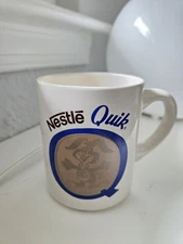 Vintage Nestle Quik Hot Chocolate Coffee Mug Heat Changing 80s Made In USA